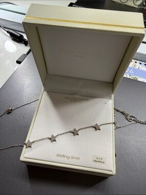 Stella Picciotto Sterling Silver Star Charm Necklace - Silver